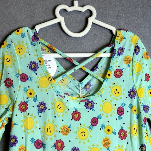 Dot Dot Smile NEW Green Sunshine Twirl Party School Ballerina Dress Girls Sz 11 - Picture 4 of 7